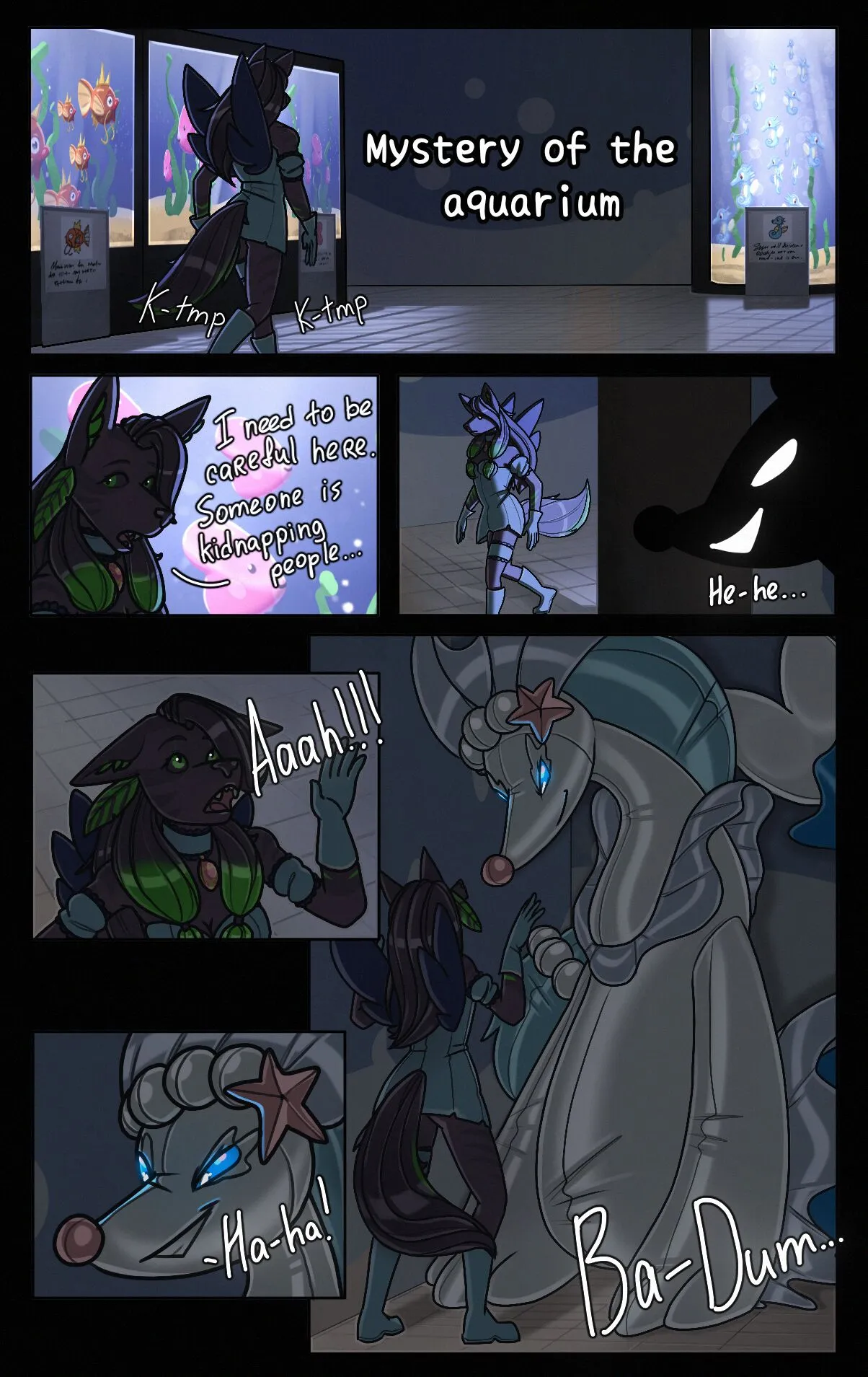 Mystery Of The Aquarium porno comics