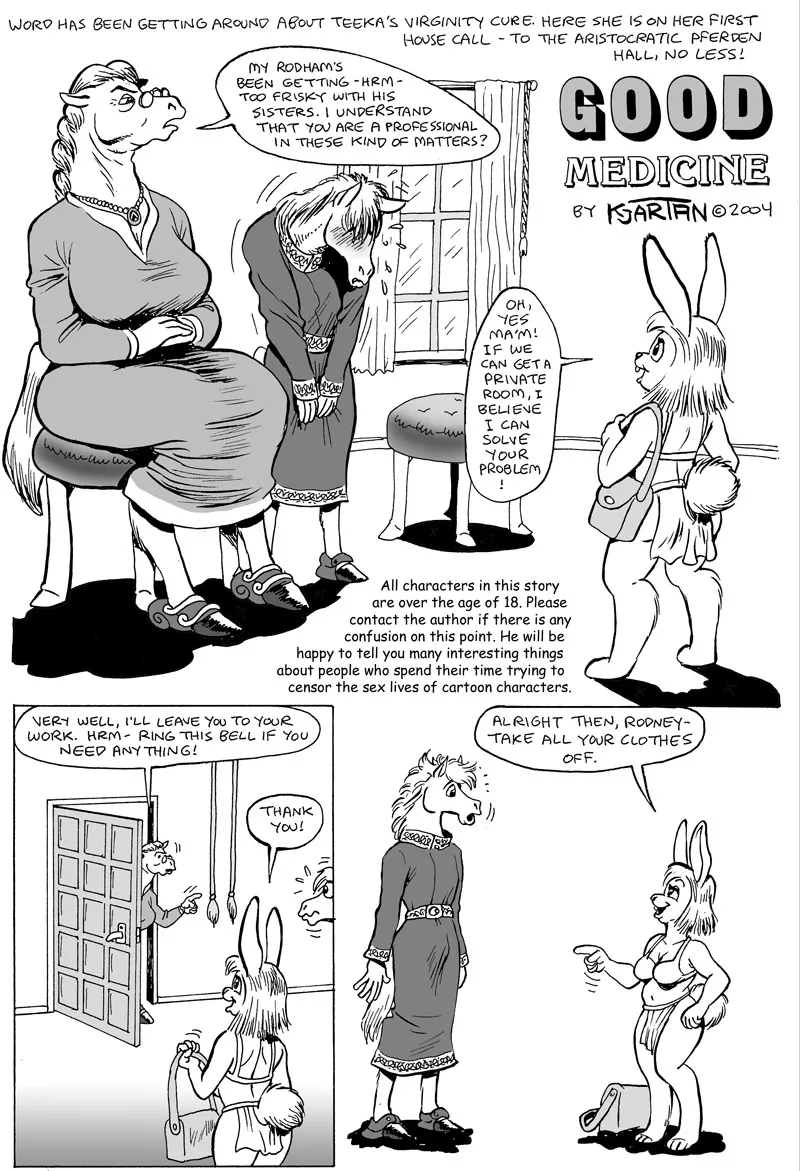 Good Medicine porno comics Cover