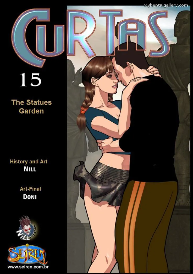Curtas 15 - The Statues Garden porno comics Cover
