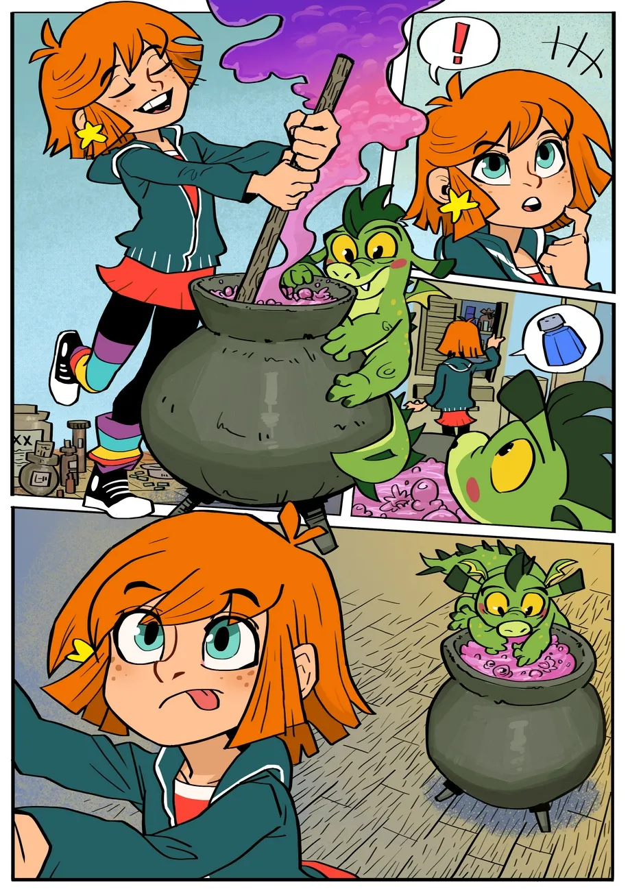Hexe Lilli porno comics