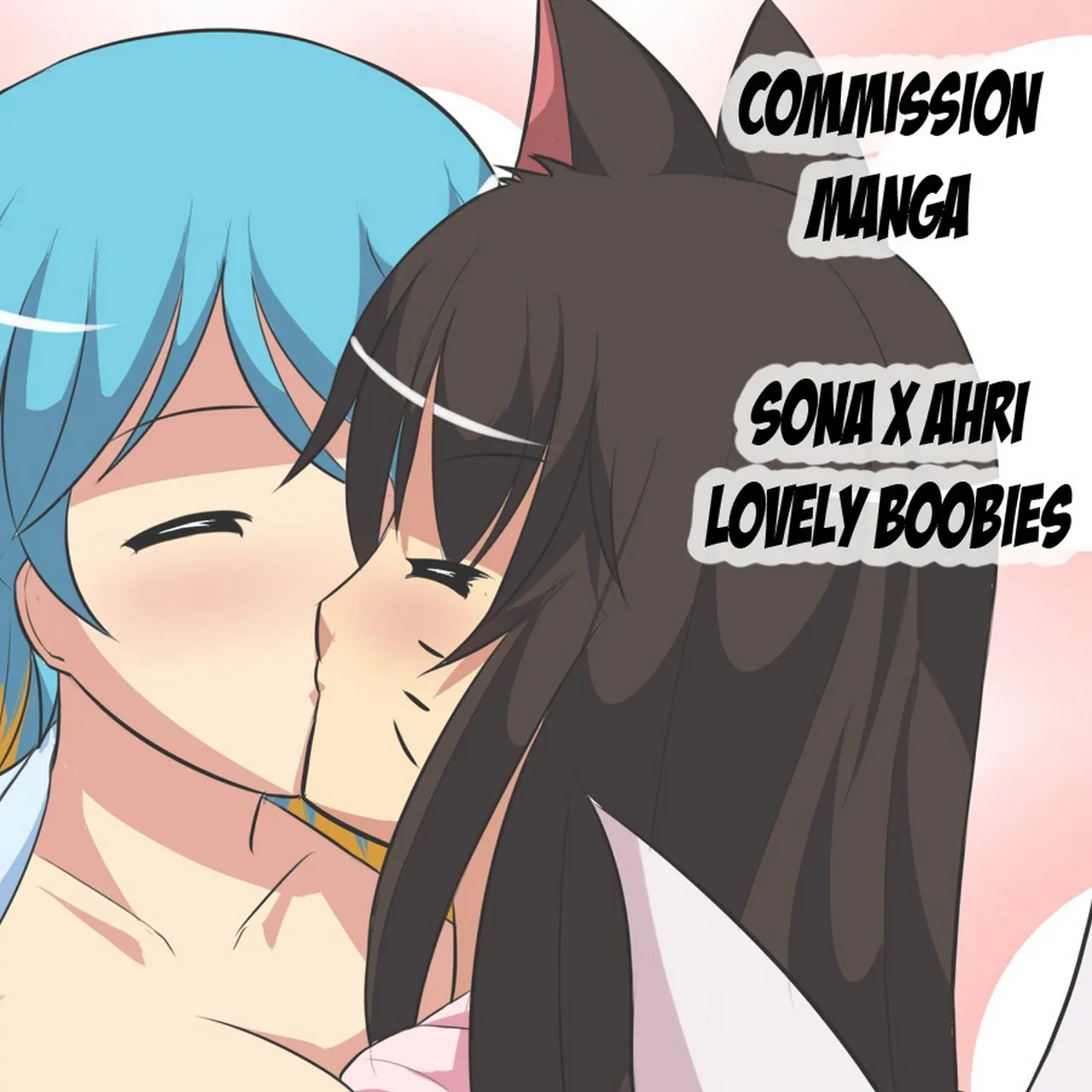 Sona x Ahri - Lovely Boobies porno comics