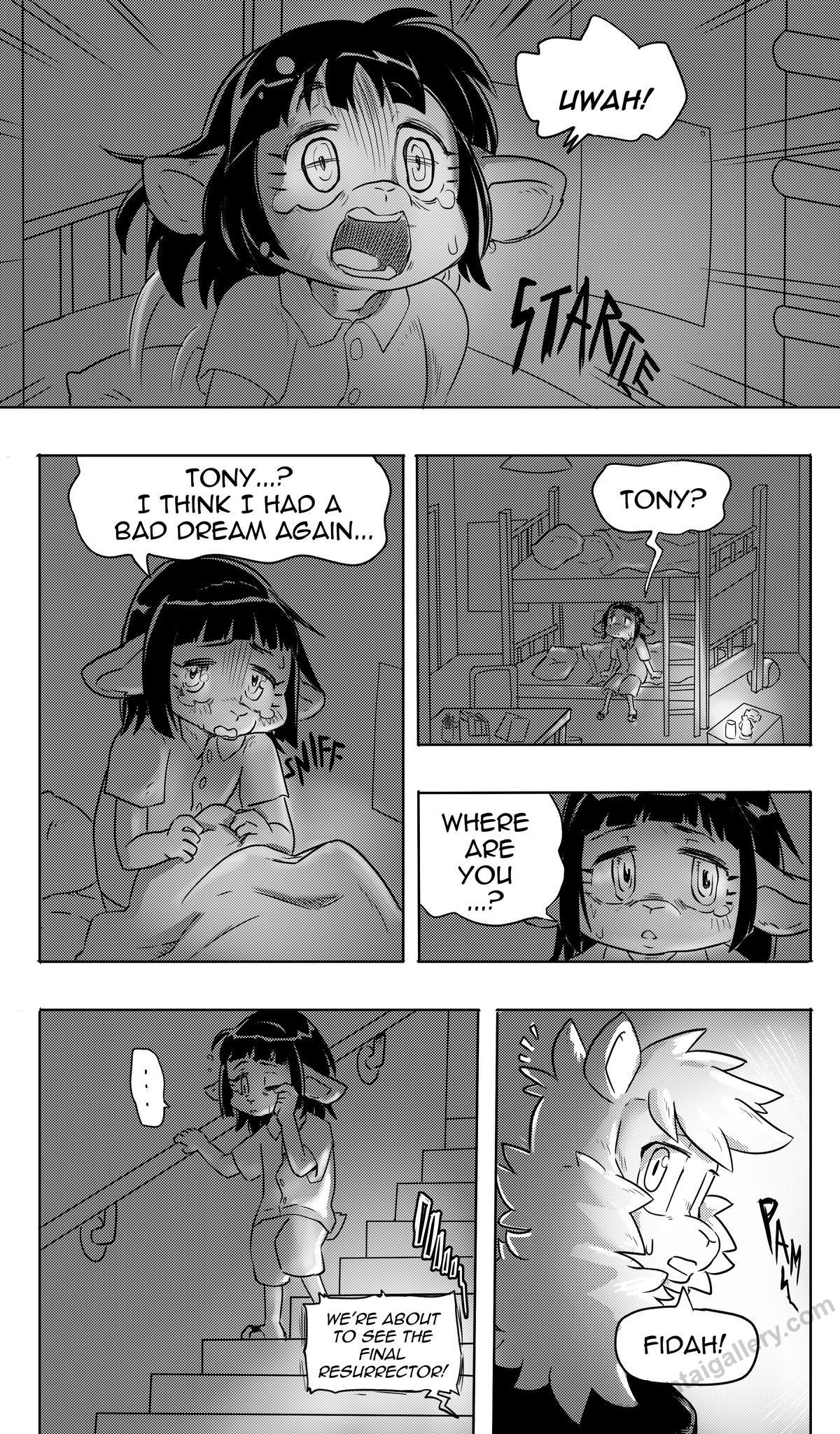 Furry Fight Chronicles 50 - The Gate porno comics