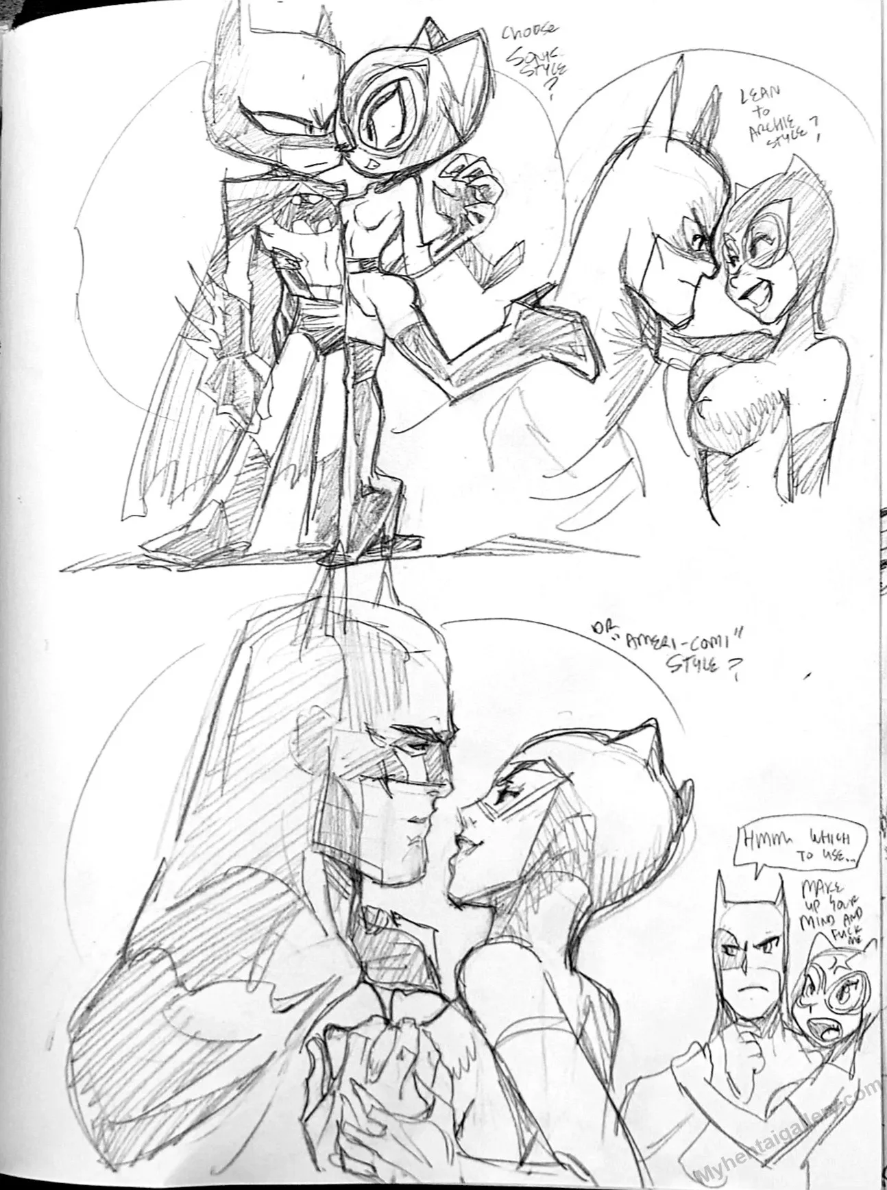 Booty Doc Goof-Off - Batman x Catwoman porno comics Cover