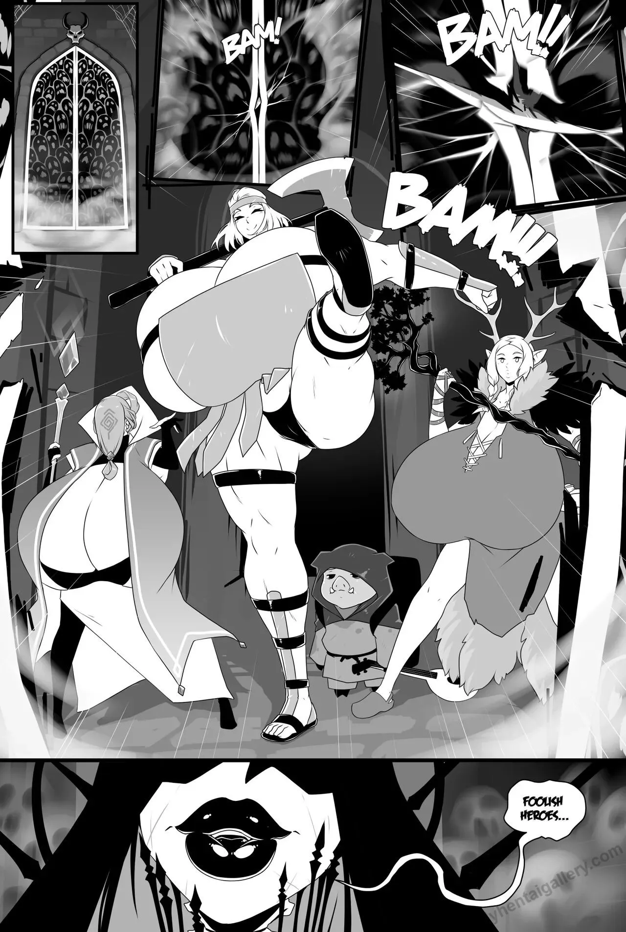 The Tomb Of Poruko porno comics Cover
