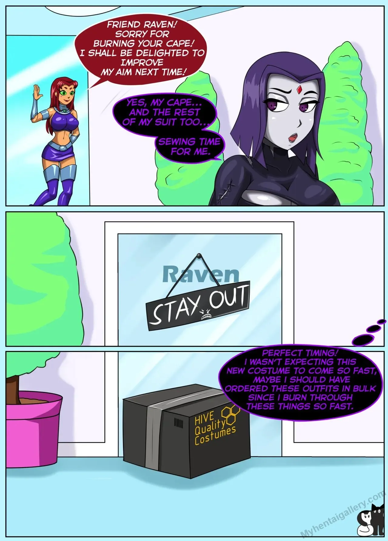 Obey The Hive porno comics