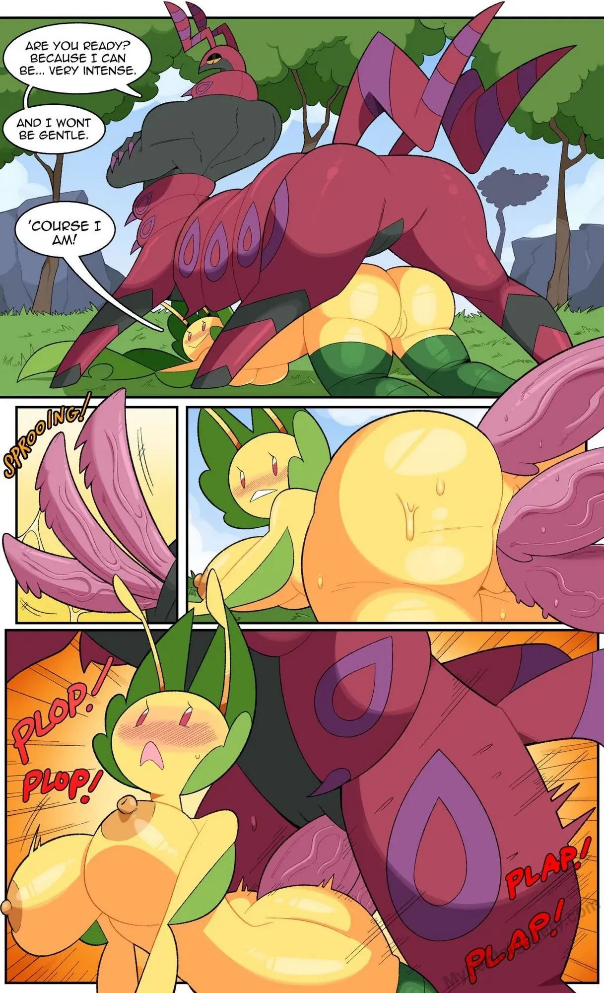 Leavanny And Scolipede porno comics
