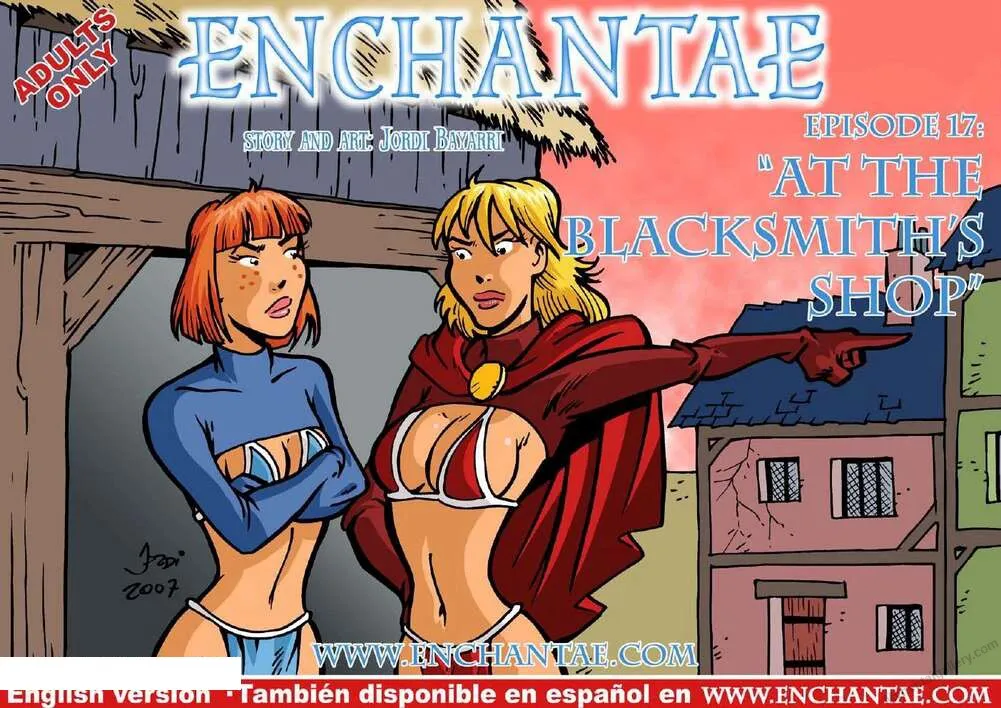 Enchantae 17 - At The Blacksmith's Shop porno comics Cover