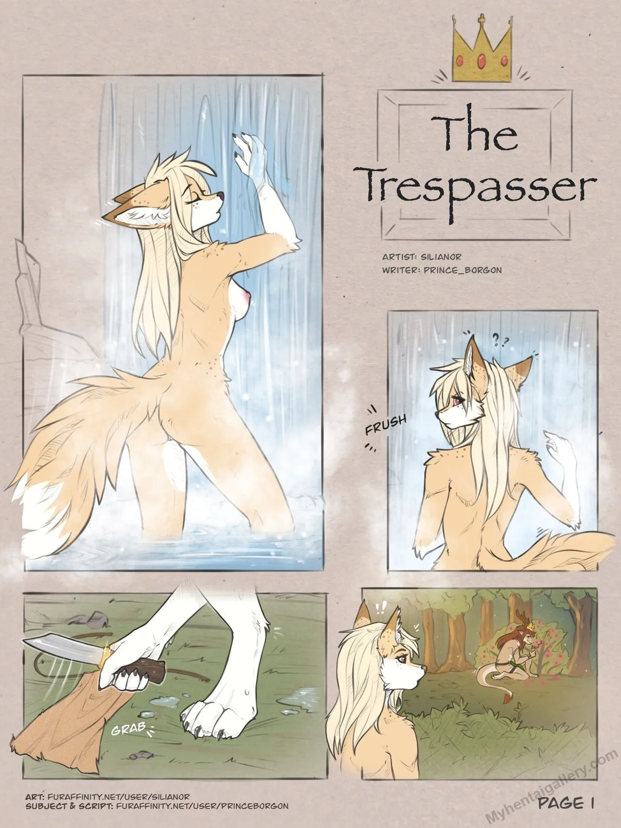 The Trespasser porno comics