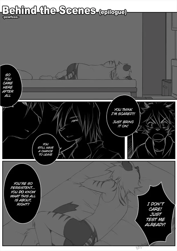 Behind The Scenes - Epilogue porno comics Cover