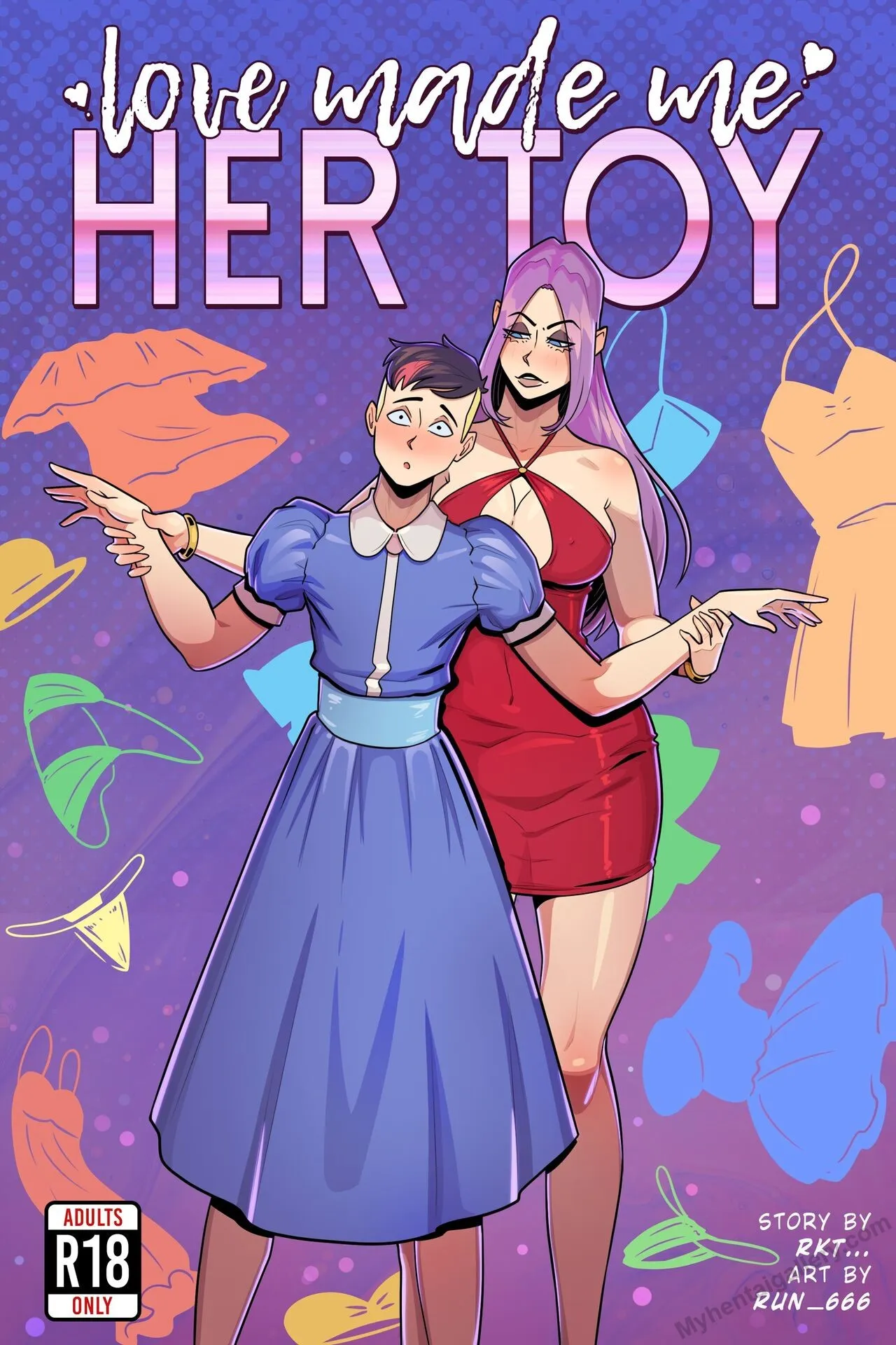 Love Made Me Her Toy porno comics