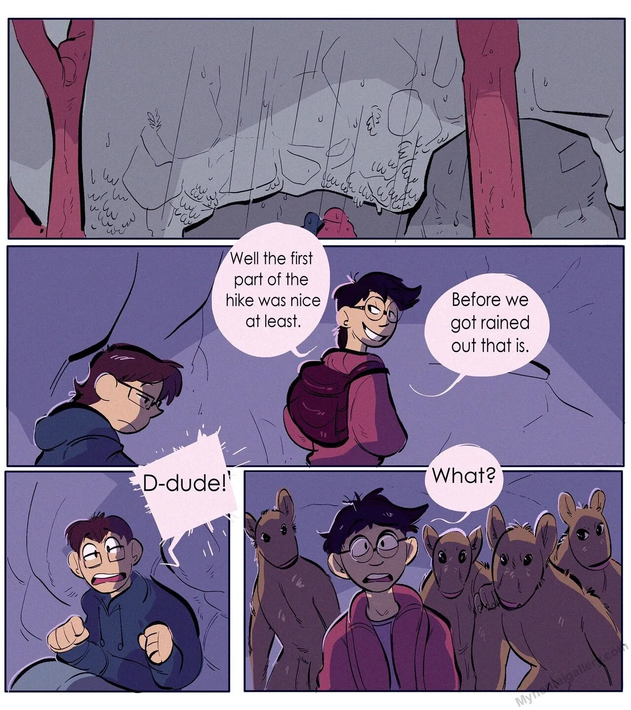 Shelter In Cave porno comics