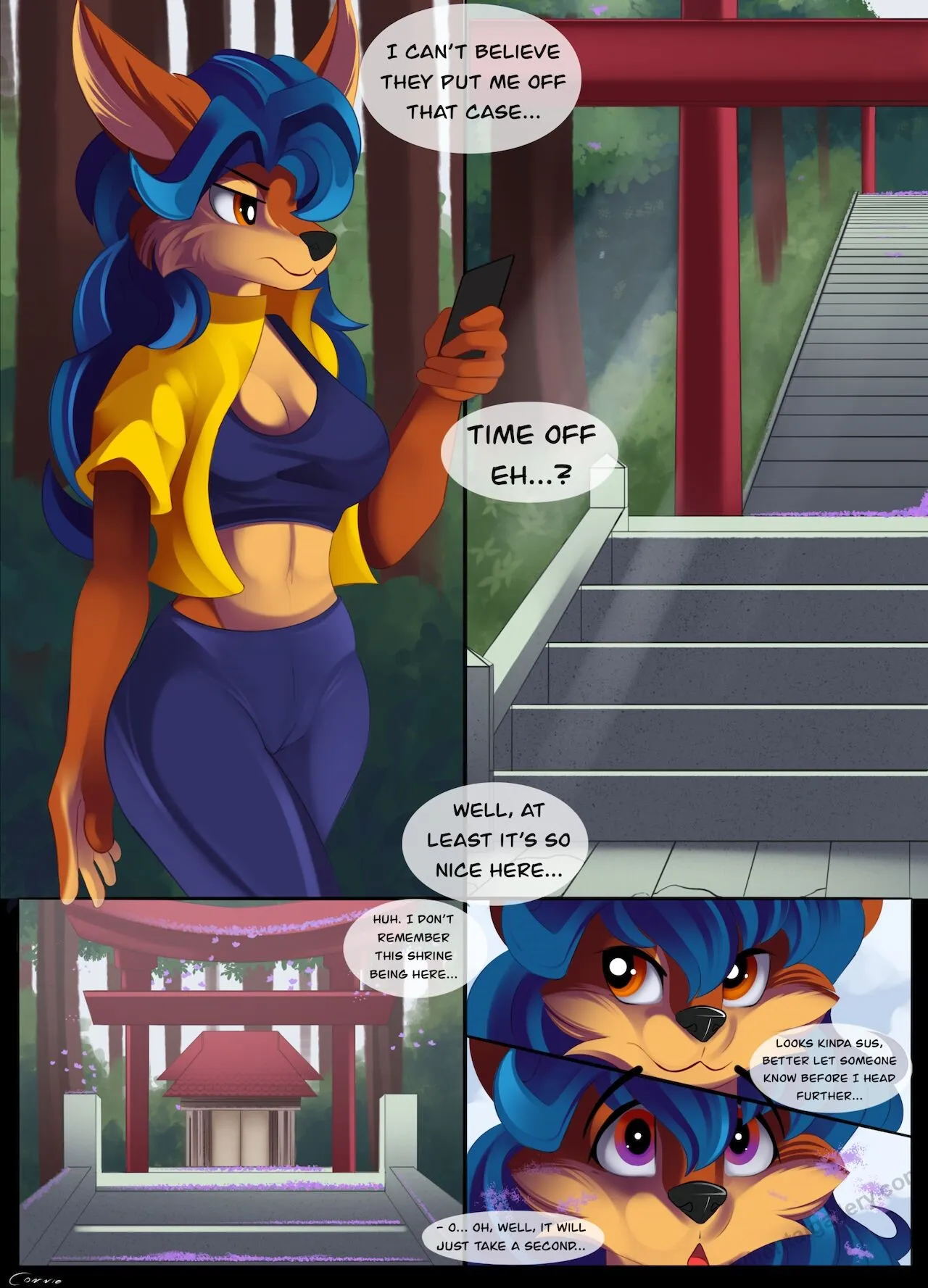 The Shrine porno comics