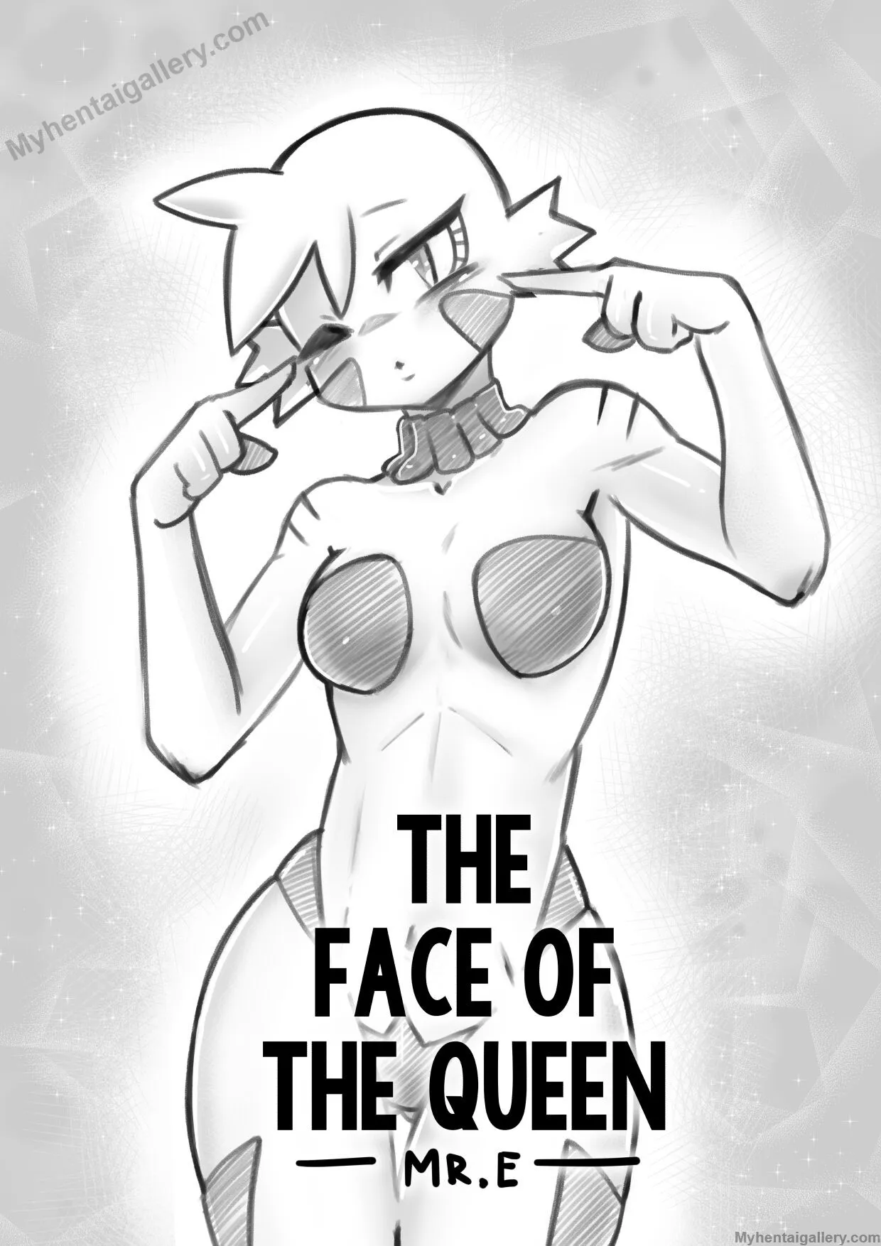 The Face Of The Queen porno comics Cover