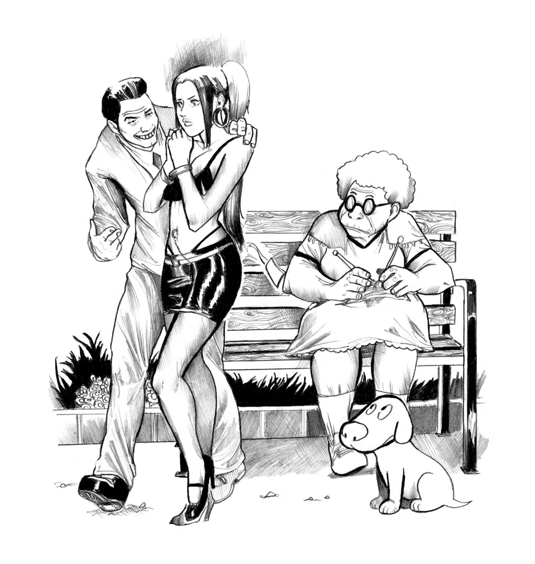 Stocking Stuffers porno comics Cover
