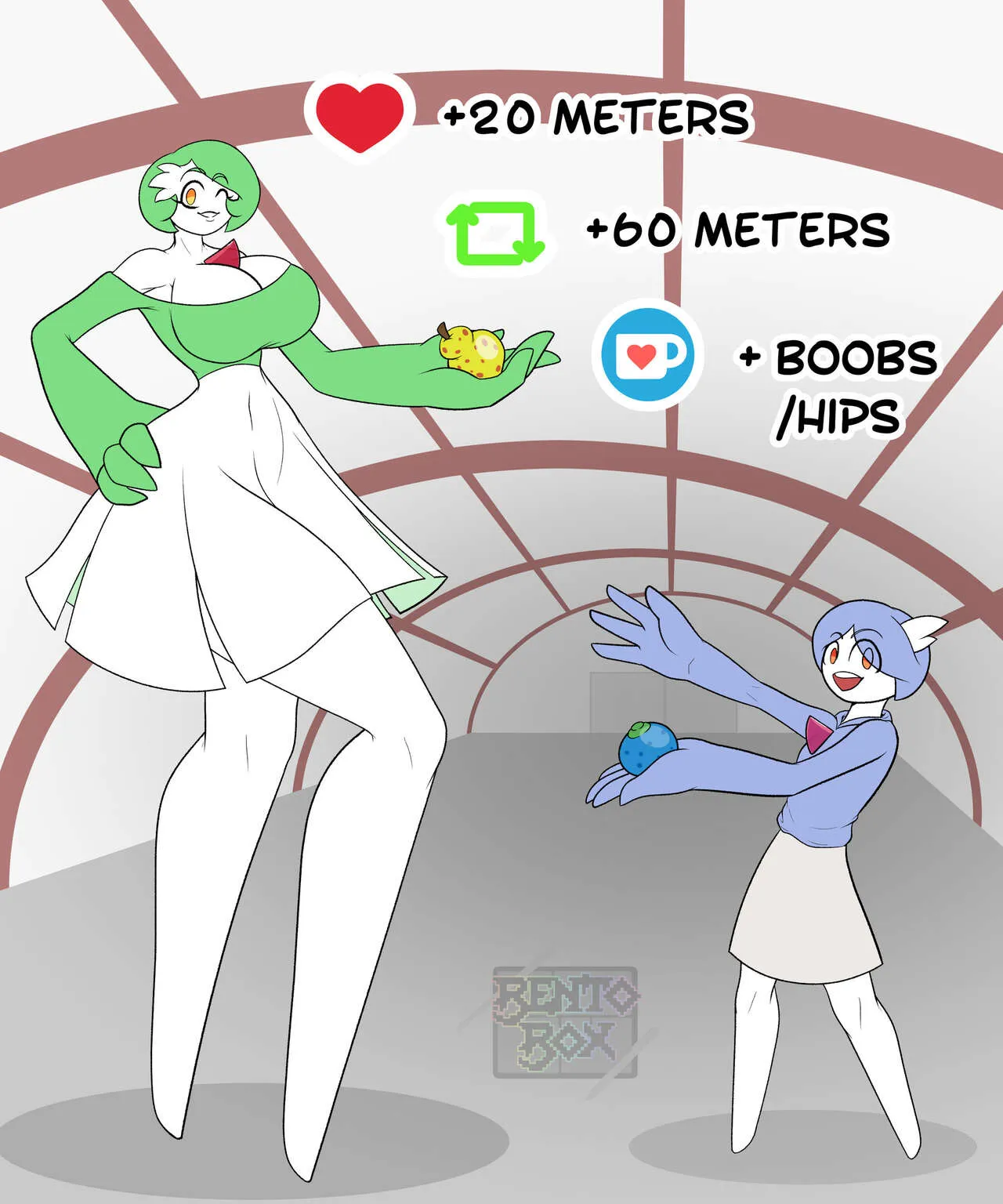 Gardevoir's Growth Drive porno comics Cover