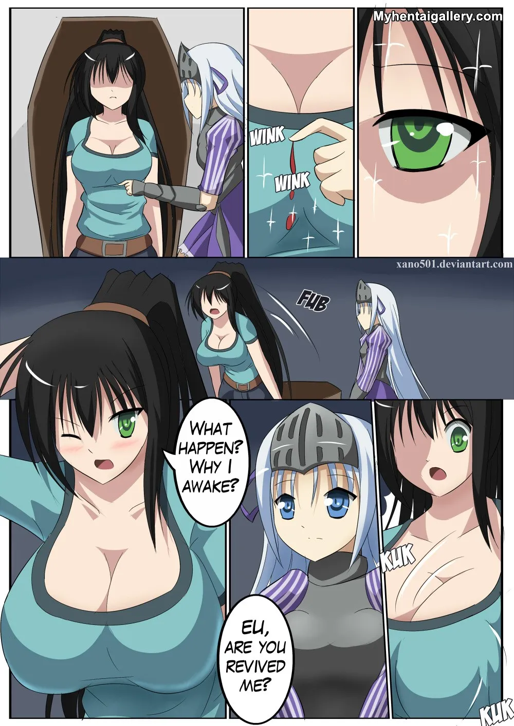 Seraphim Boobs Revenge porno comics
