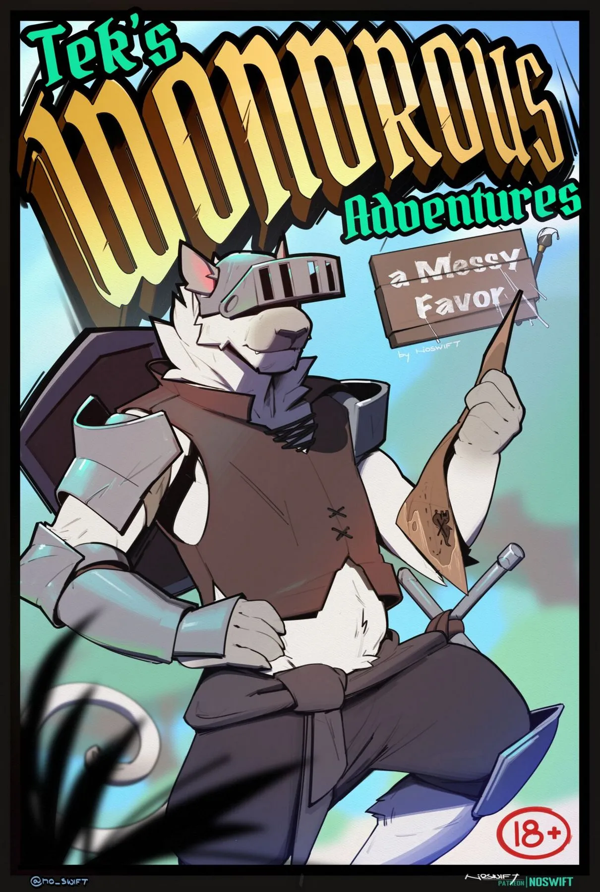Tek's Wondrous Adventures - A Messy Favor porno comics