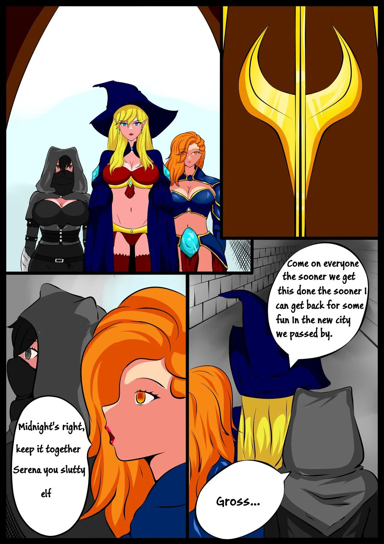 Dungeon Dive porno comics