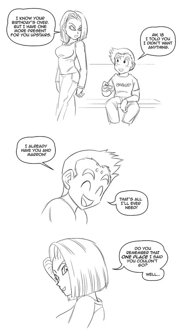 18's Special Gift porno comics