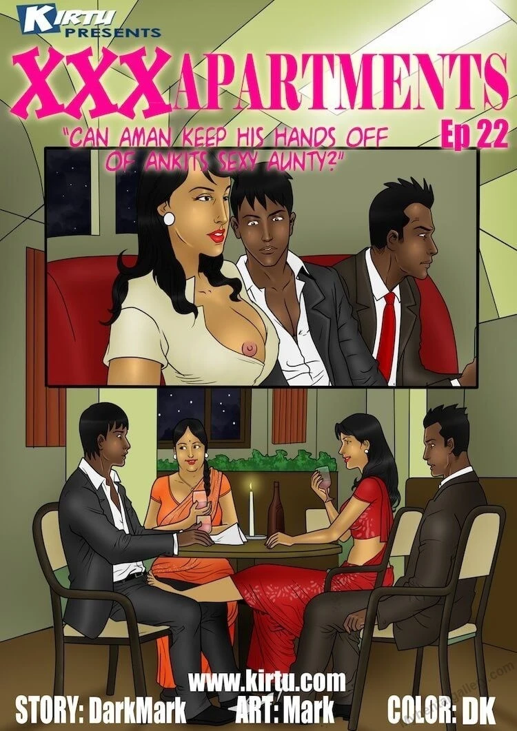 XXX Apartments 22 - Can Aman Keep His Hands Of Ankits Sexy Auntie! porno comics