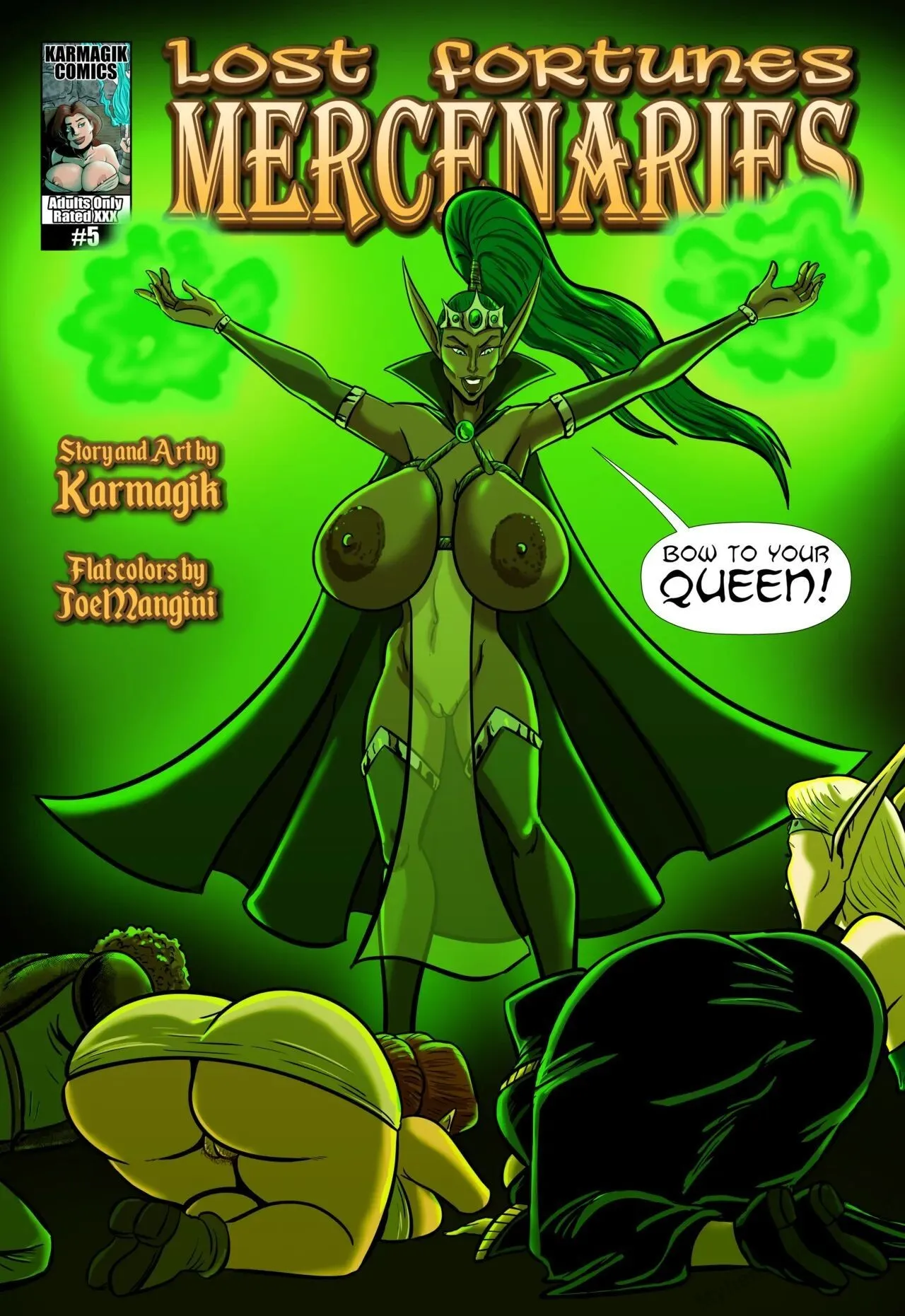 Lost Fortunes - Mercenaries 5 porno comics Cover