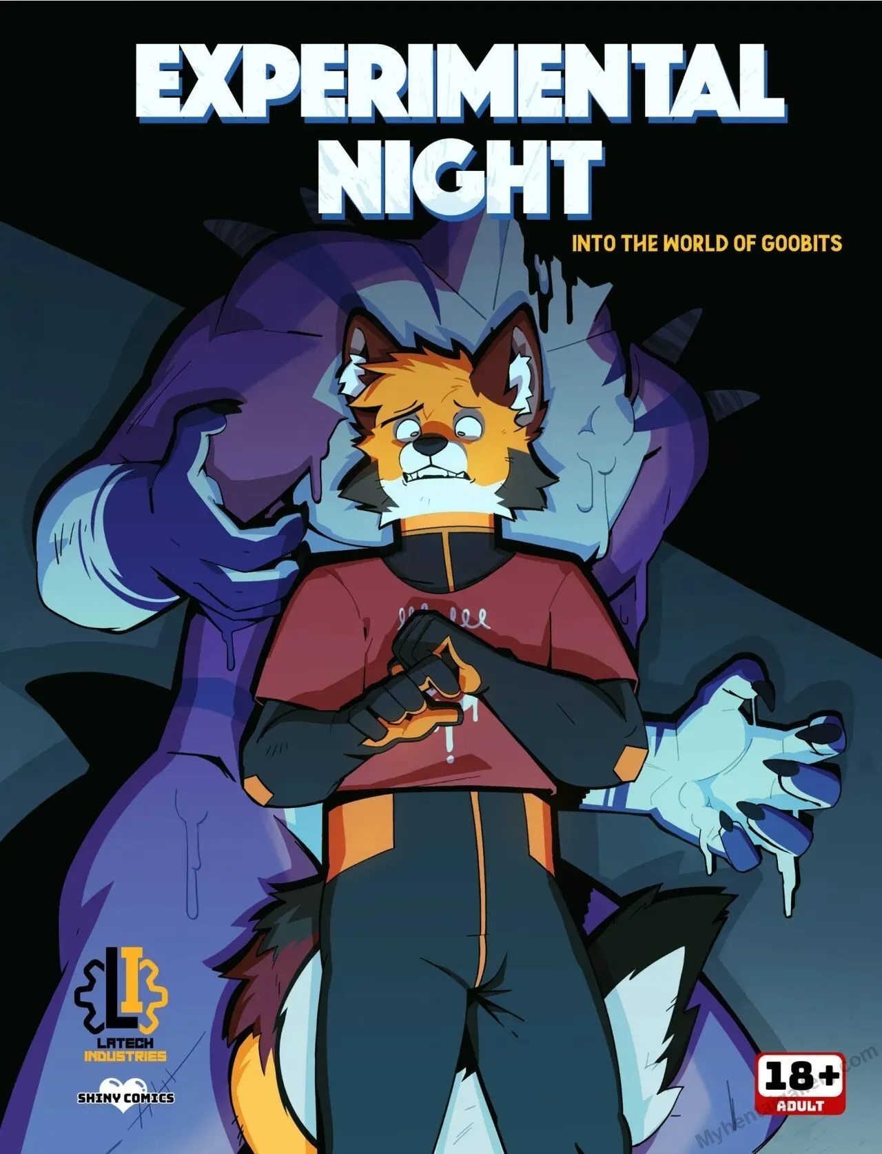 Experminetal Night porno comics Cover