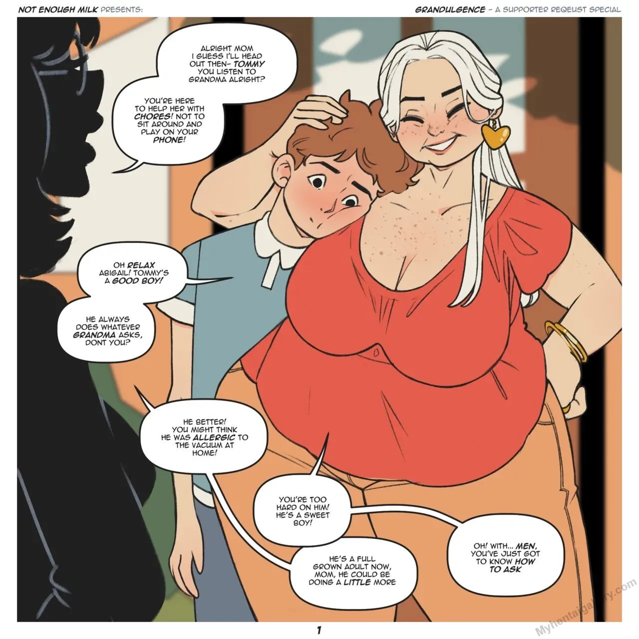 Grandulgence Loan To Bone porno comics Cover