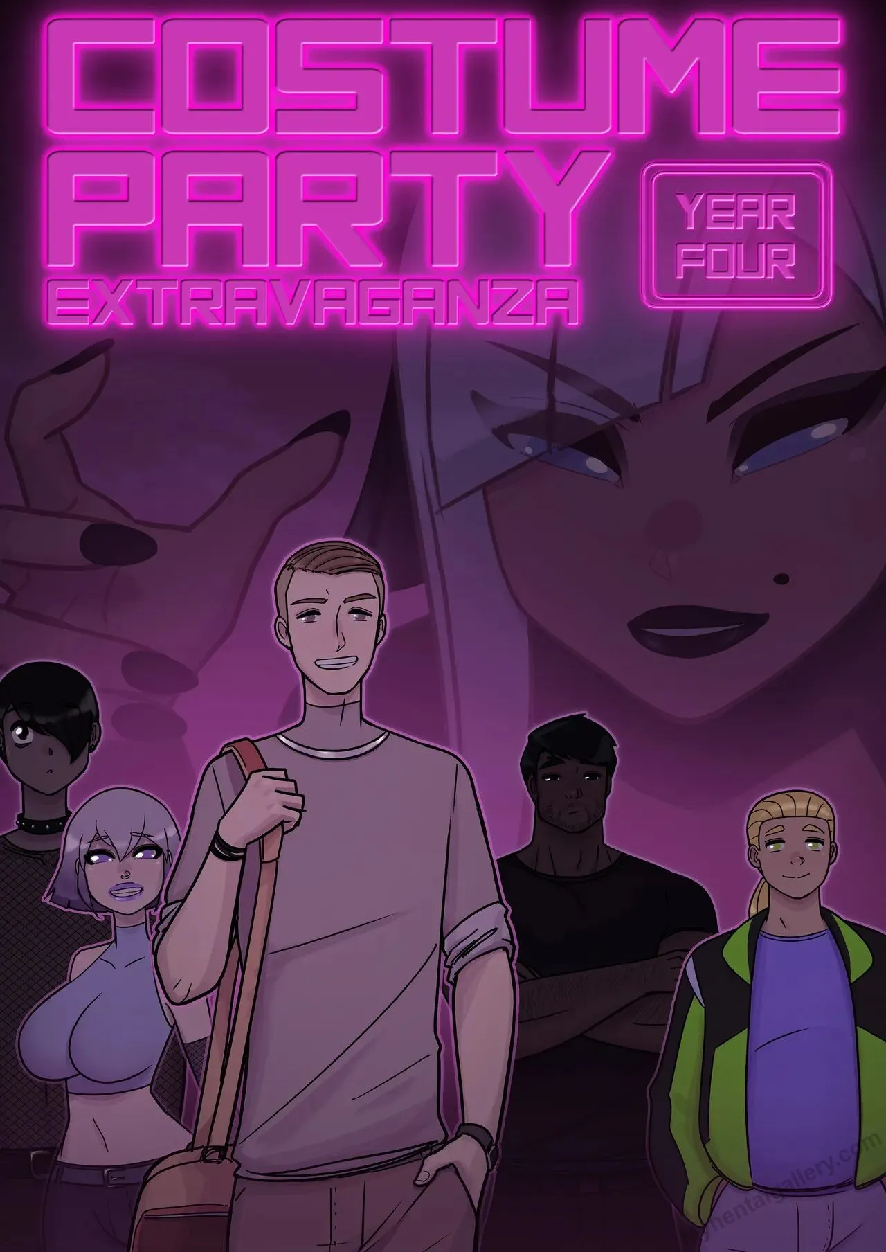 Costume Party Extravaganza - Year Four porno comics Cover