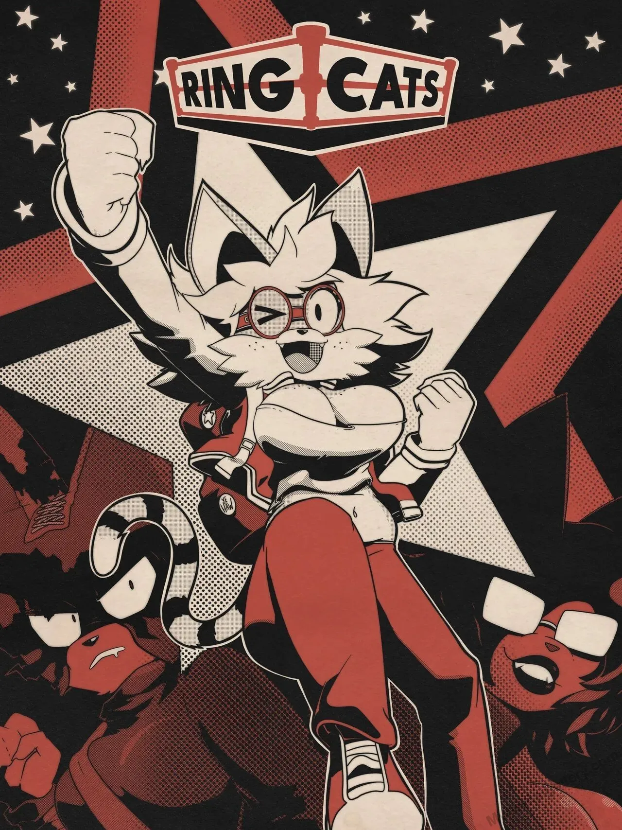 Ring Cats 2 - A New Face Saddles Up porno comics