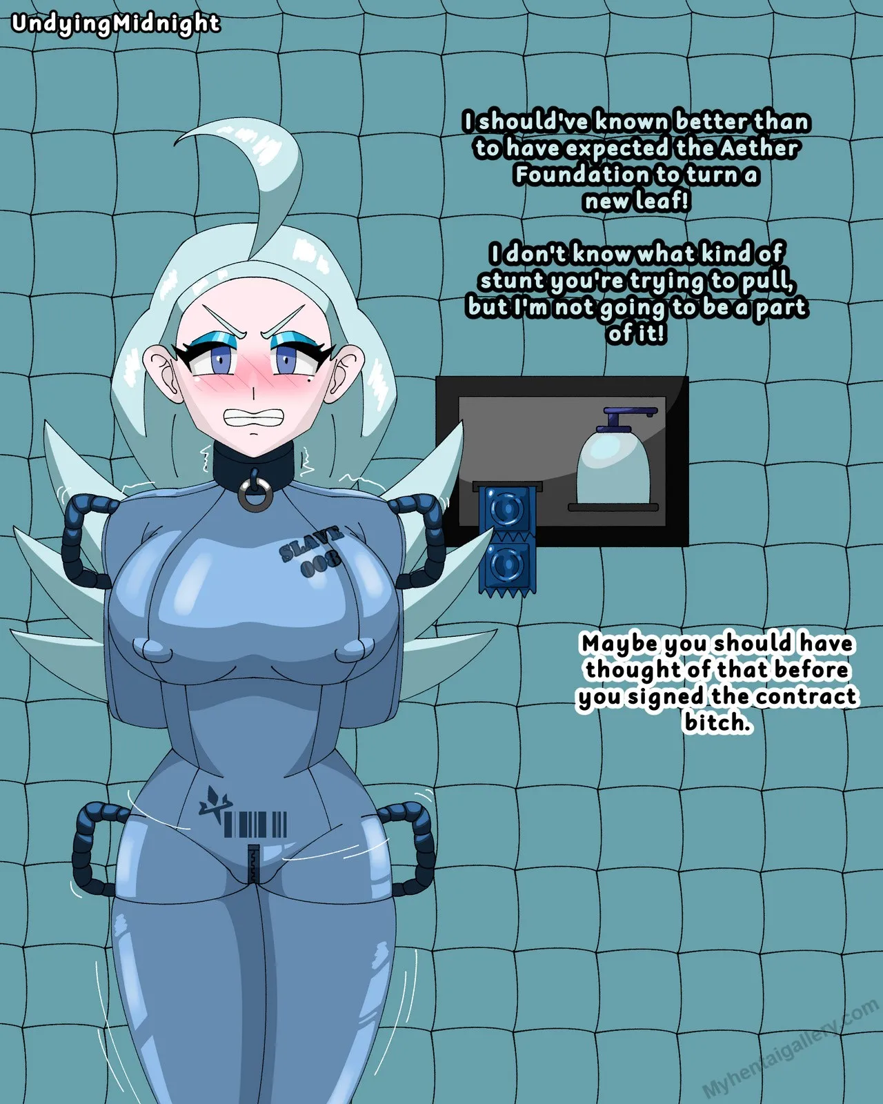 Kahili Signed The Wrong Contract porno comics