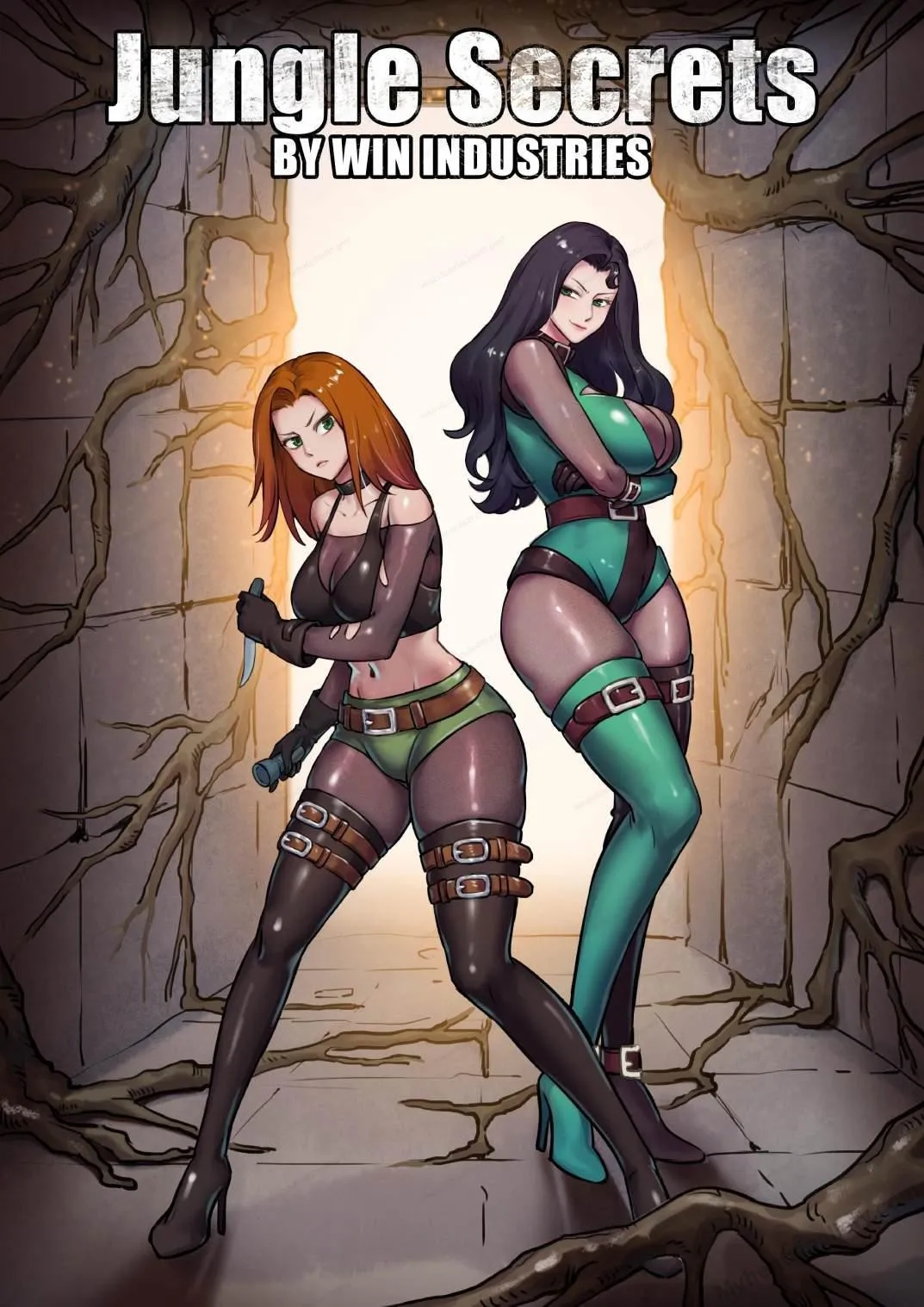 Jungle Secrets porno comics Cover