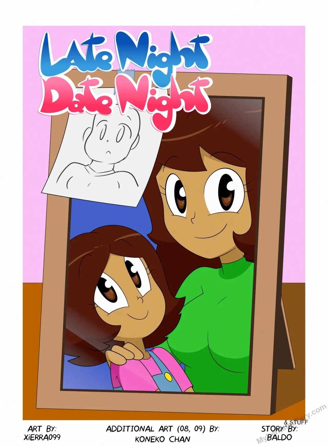 Late Night, Date Night porno comics