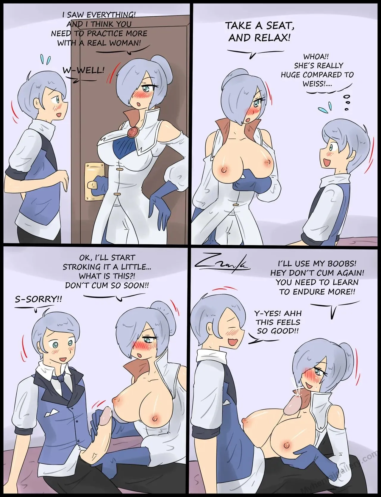 Call First - Sister Lessons 2 porno comics Cover