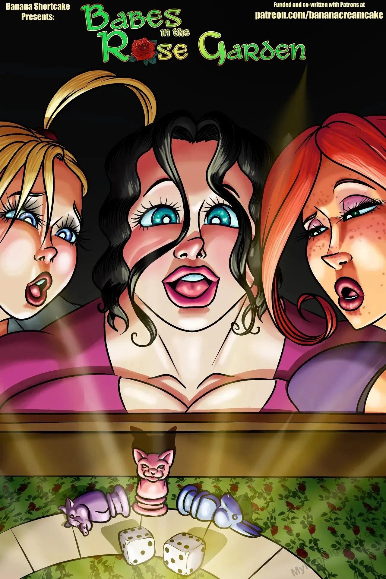 Side Dishes 10 - Babes In The Rose Garden porno comics Cover