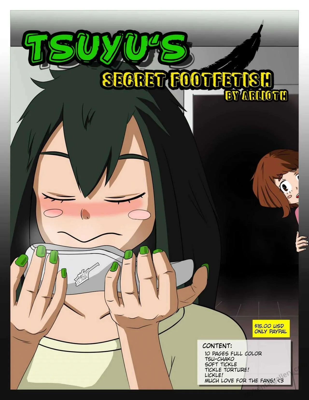 Tsuyu's Secret Foot Fetish porno comics