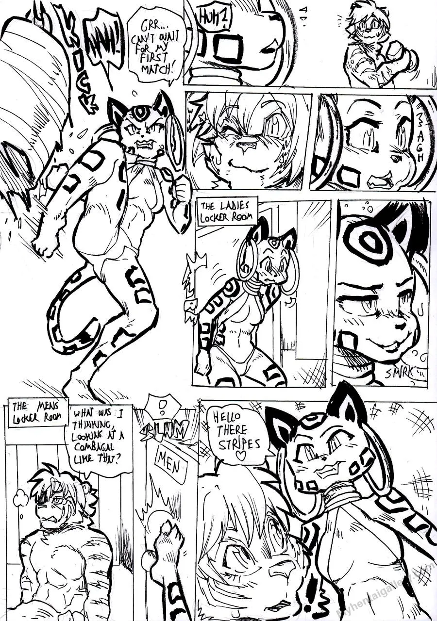 Nyarai Meets Cormac porno comics Cover