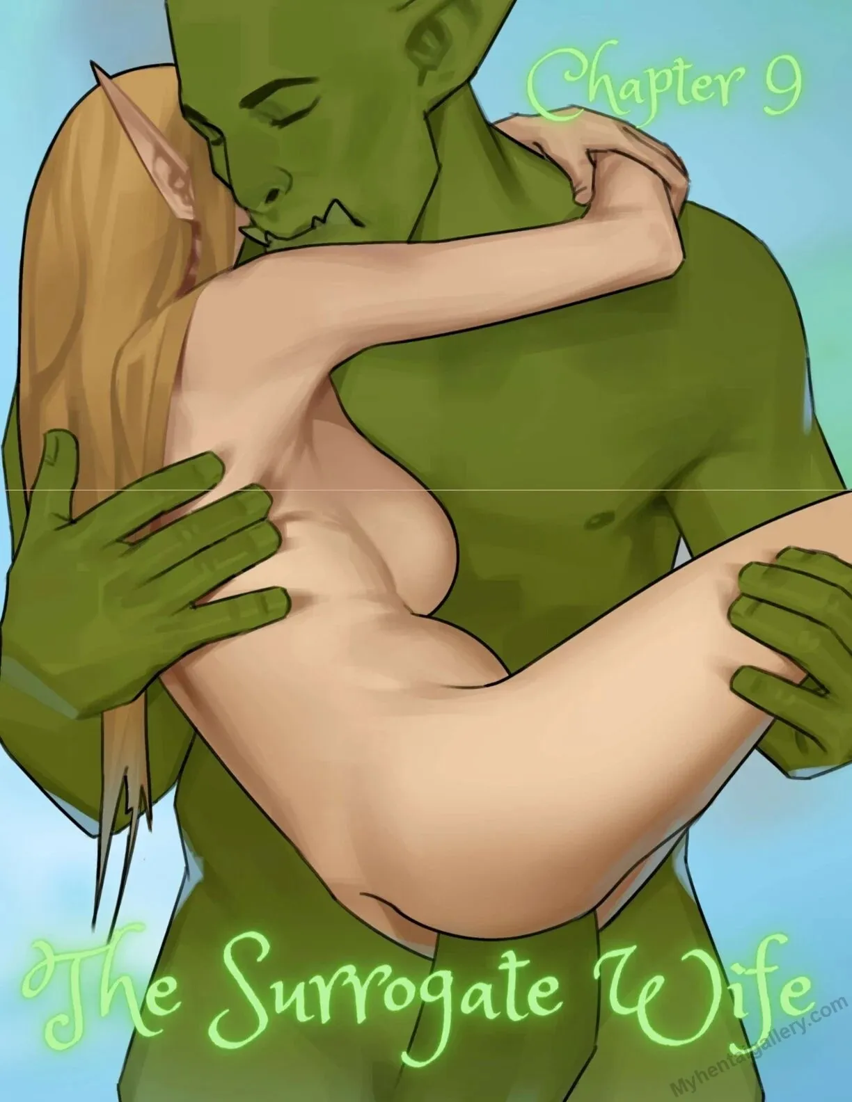 The Surrogate Wife 9 porno comics Cover