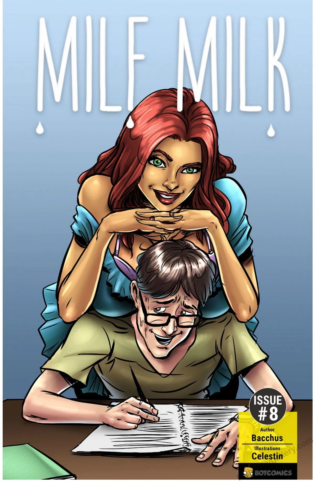 Milf Milk 8 porno comics Cover