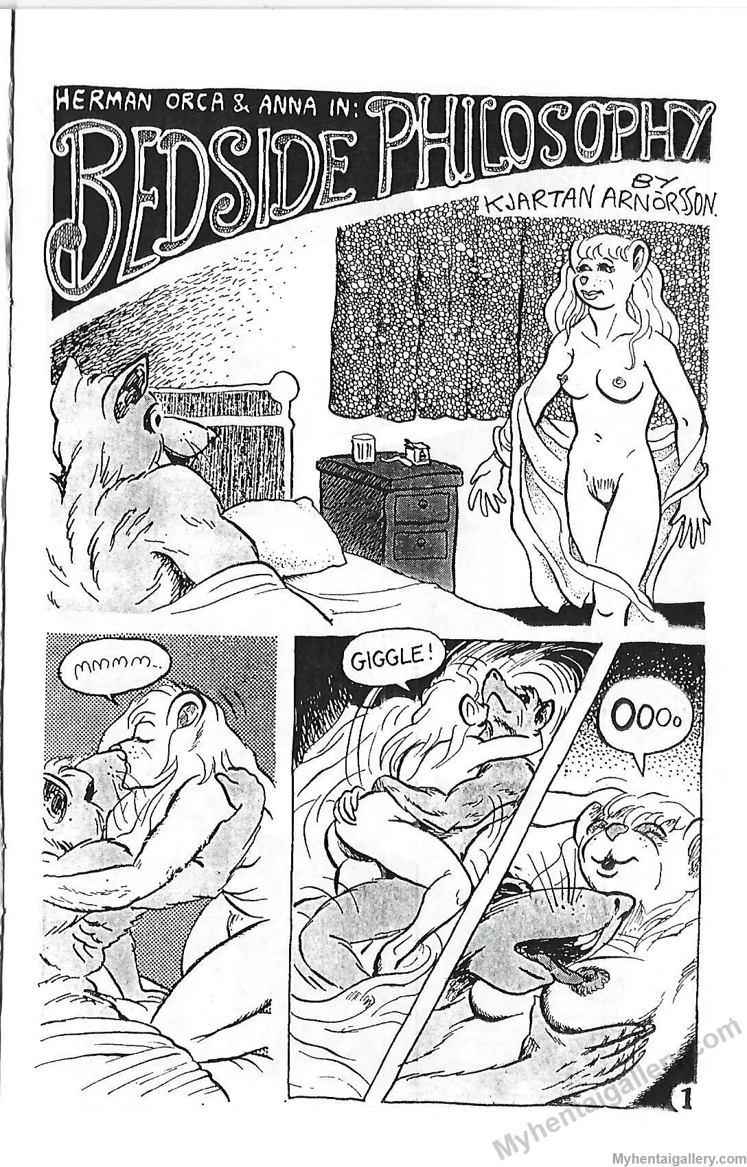 Bedside Philosophy porno comics Cover