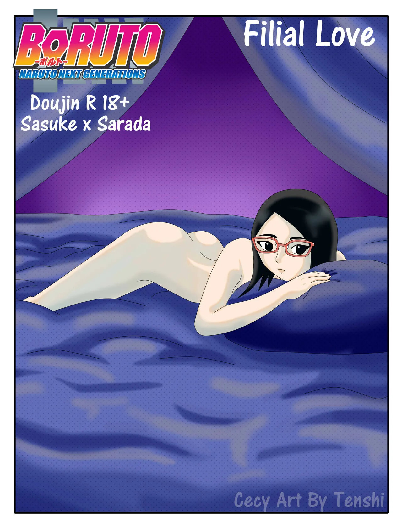Filial Love porno comics Cover