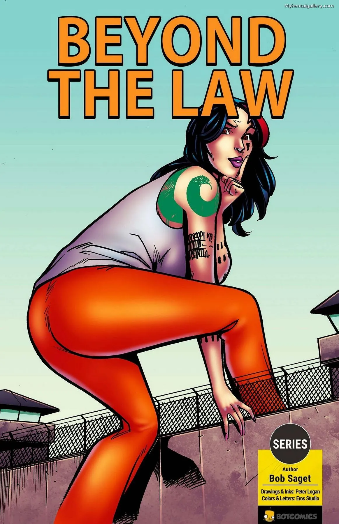 Beyond The Law porno comics Cover