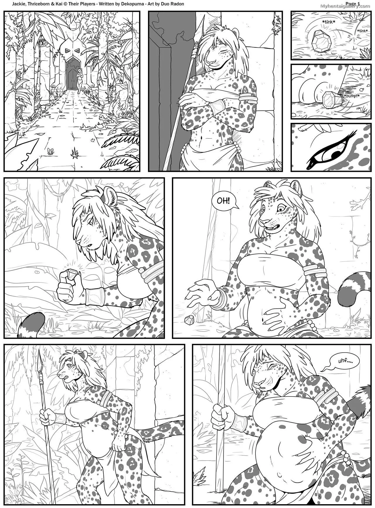Temple Quest porno comics