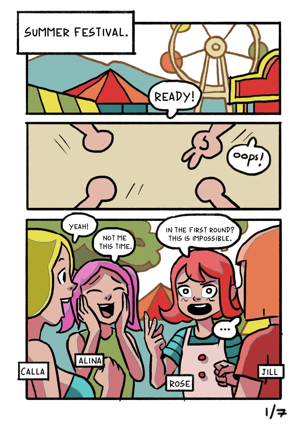 At The Summer Festival porno comics