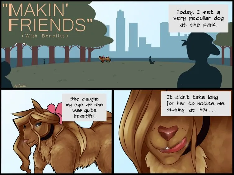Makin' Friends (With Benefits) porno comics