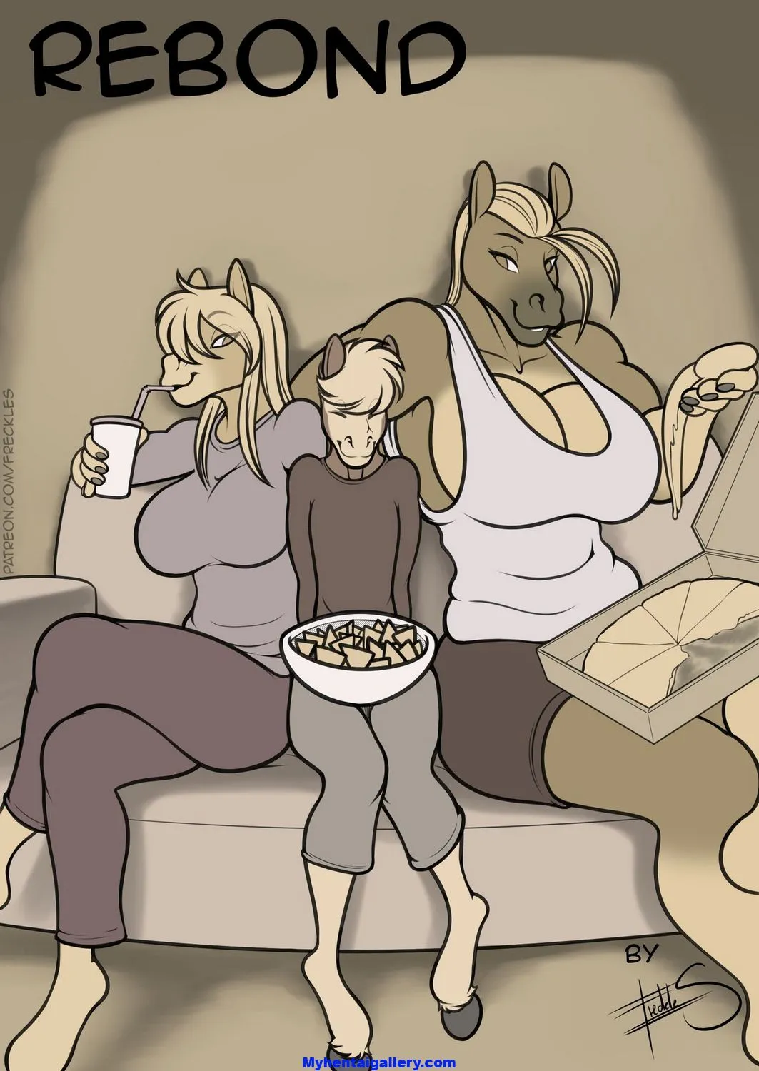 Rebond porno comics