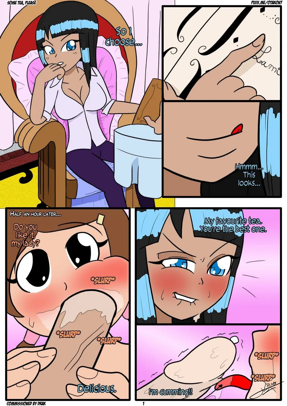 Some Tea, Please porno comics