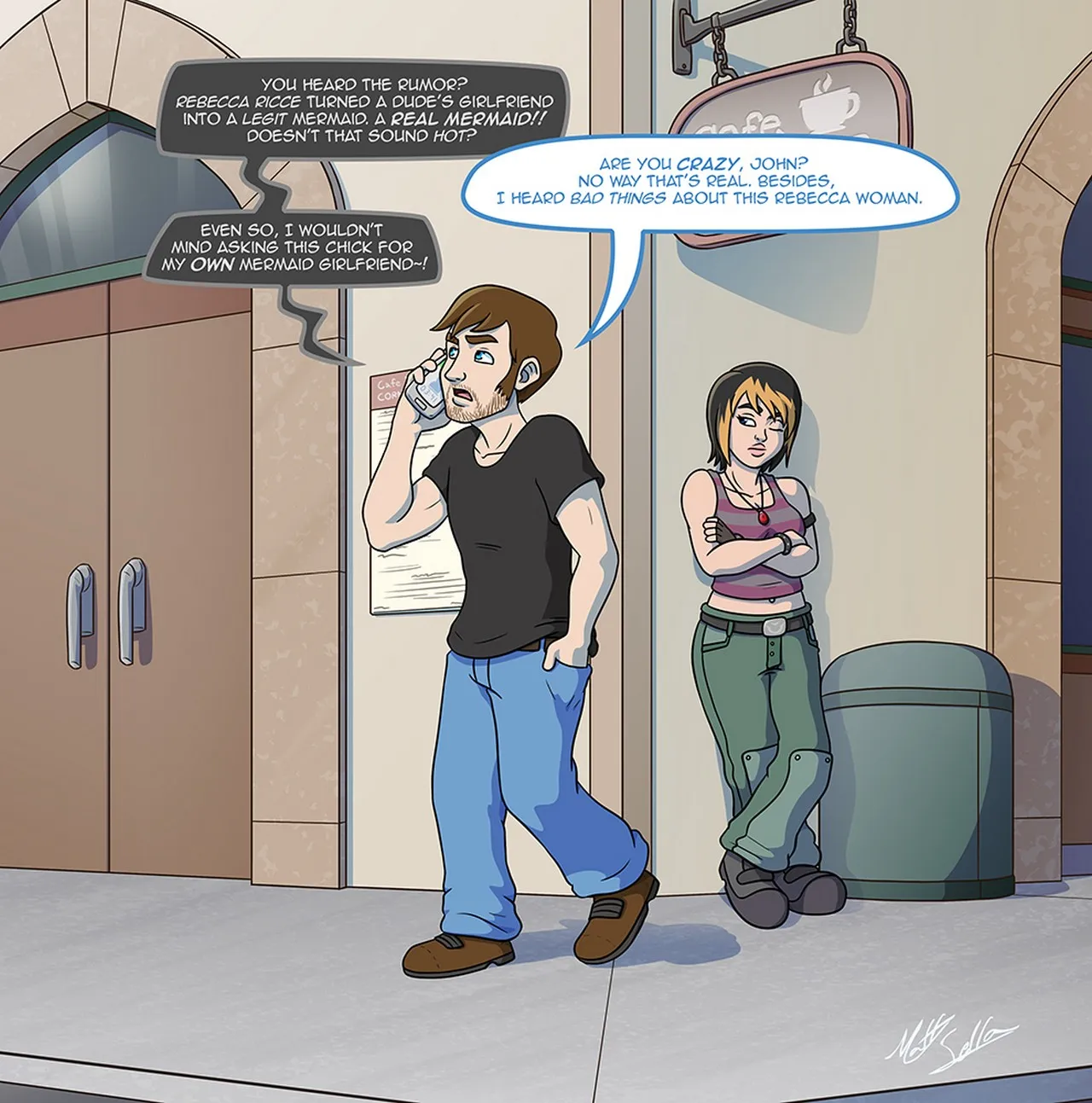 Rumors Spread porno comics