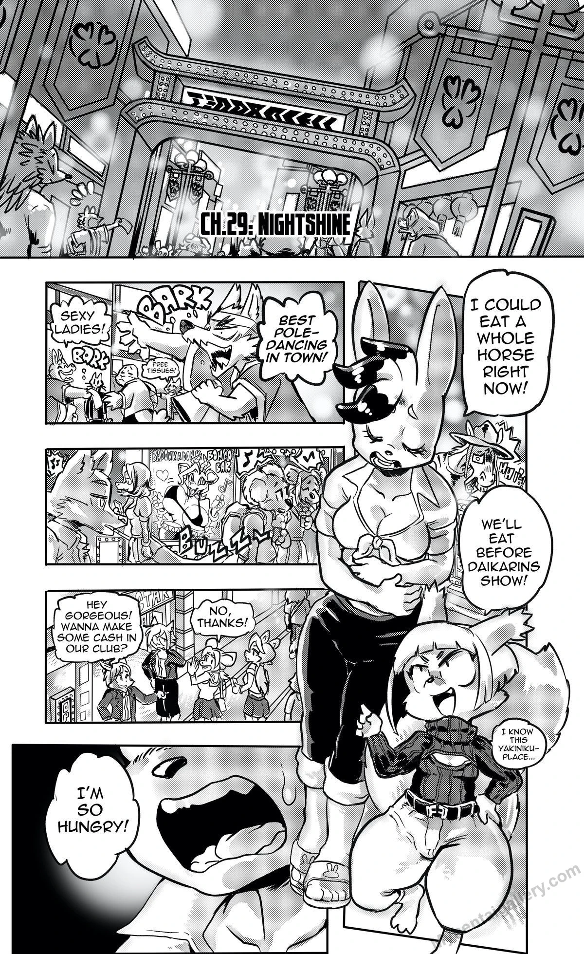 Furry Fight Chronicles 29 - Nightshine porno comics