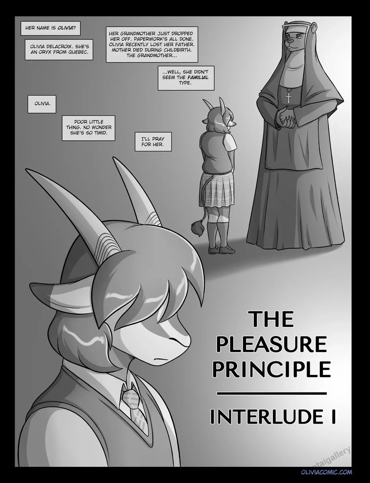 The Pleasure Principle - Interlude 1 porno comics Cover