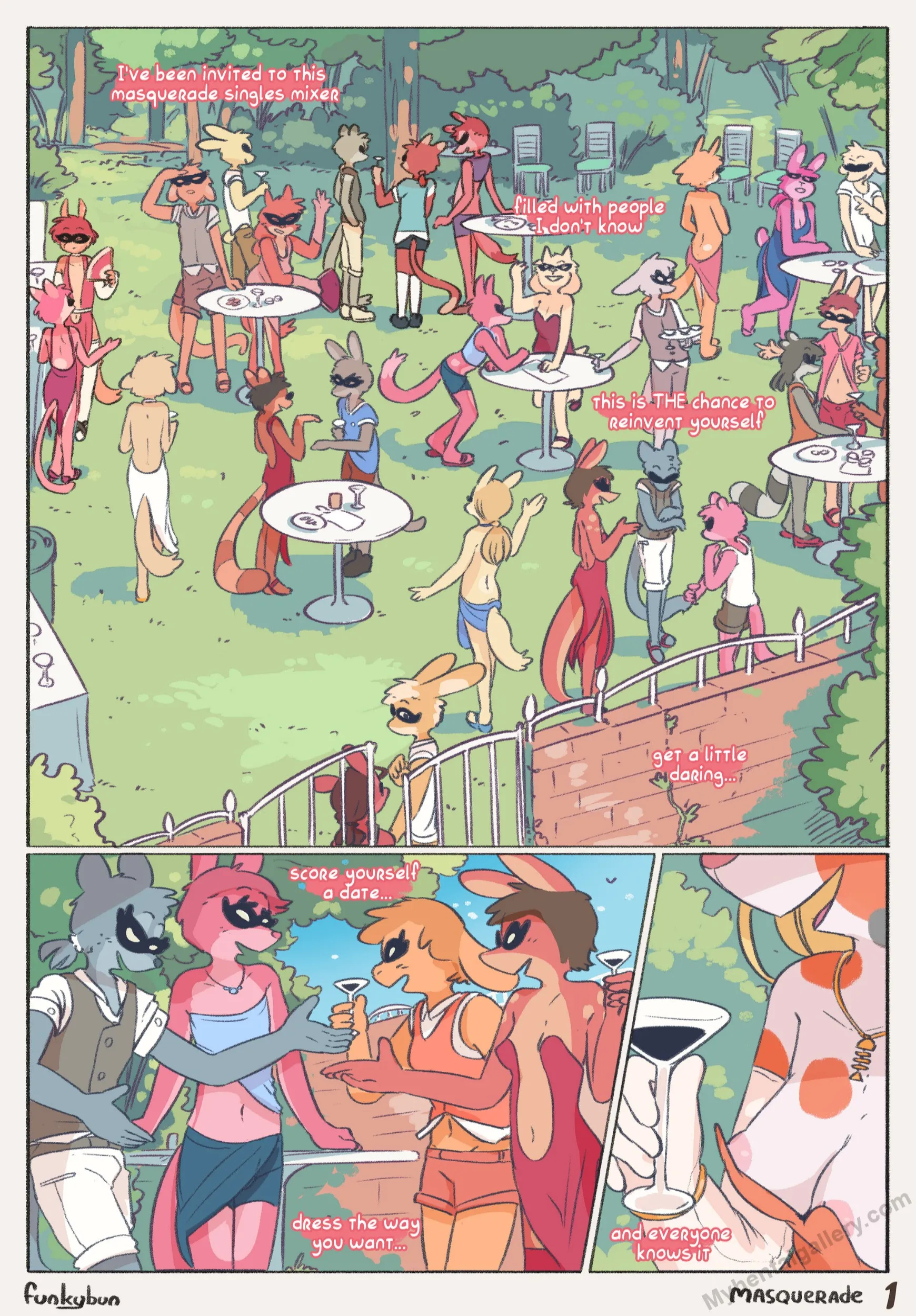 Masquerade porno comics Cover